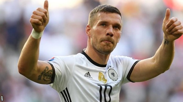 Germany striker retires from international football - Lukas Podolski